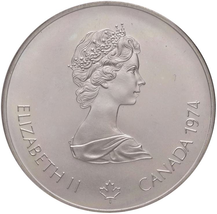 Canada - Elisabetta II - 5 Dollari ... 