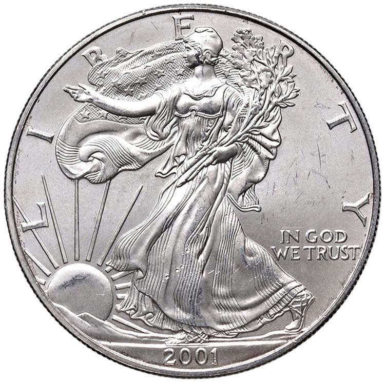 U.S.A. - Dollaro 2001 Silver ... 