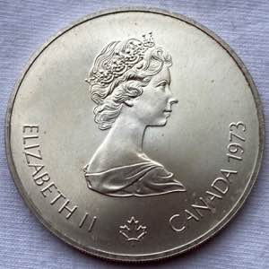 Canada - Elisabetta II 5 Dollari 1973 ... 