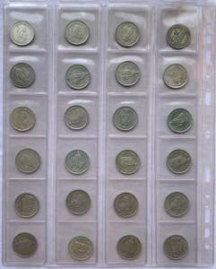 Lotti - Insieme di 24 Monete da 1 Franco ... 