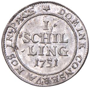 Svizzera - Zurigo - Schilling 1751 - KM# 148 ... 
