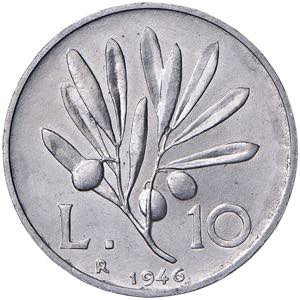 Repubblica Italiana - (dal 1946) - 10 Lire ... 