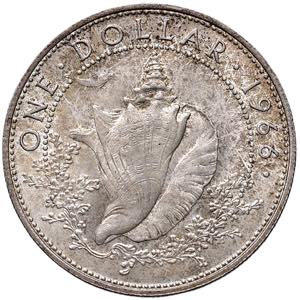 Bahamas - Dollaro 1966 - KM# 8 Ag (18,16 g)