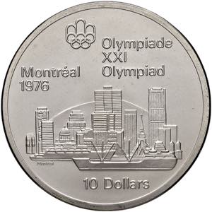Canada - Elisabetta II - 10 Dollari 1973 ... 