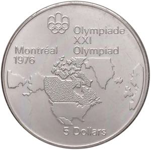 Canada - Elisabetta II - 5 Dollari 1973 ... 
