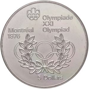 Canada - Elisabetta II - 5 Dollari 1974 ... 