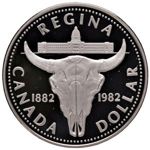 Canada - Elisabetta II - Dollaro 1982 ... 
