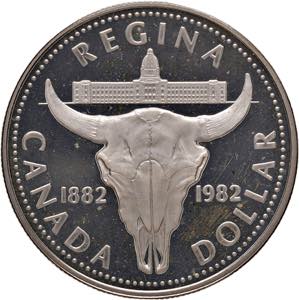 Canada - Elisabetta II - Dollaro 1982 ... 