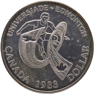 Canada - Elisabetta II - Dollaro 1983 ... 