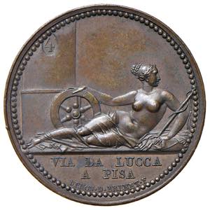 Lucca - Elisa Baciocchi - Medaglia a ricordo ... 