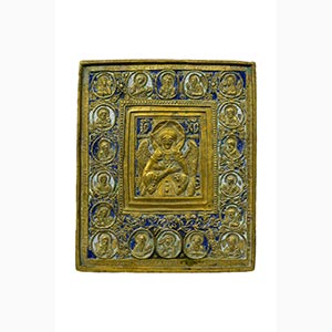 BEATO SILENZIO - XIX secolo - 14,5 x 12,3