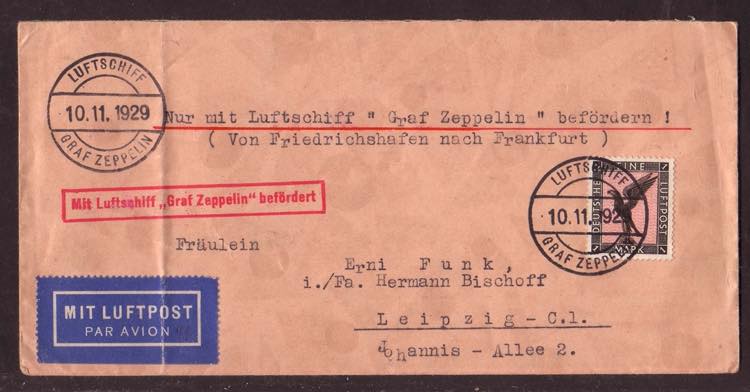 GERMANIA - Volo interno Zeppelin ... 