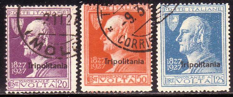Volta, serie cpl. n. 43/5. (180)