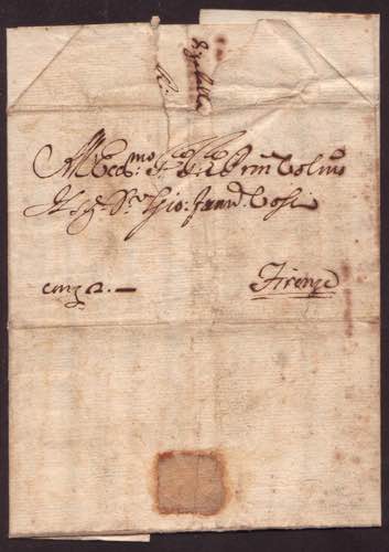BIENTINA - Lettera dell11.3.1731 ... 