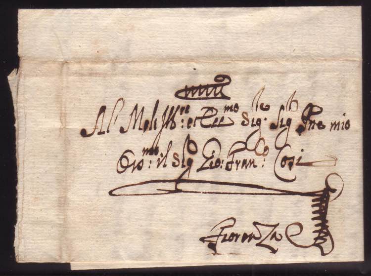 BIENTINA - Lettera del 13.9.1693 ... 