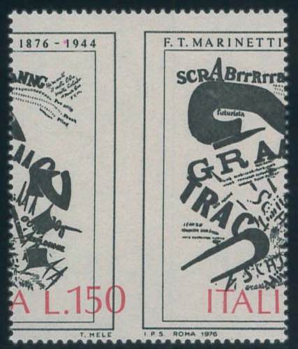 Marinetti, 150 lire n. 1338 con ... 