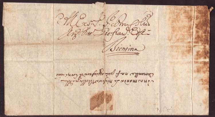 FIRENZE - Lettera del 19.6.1723 ... 