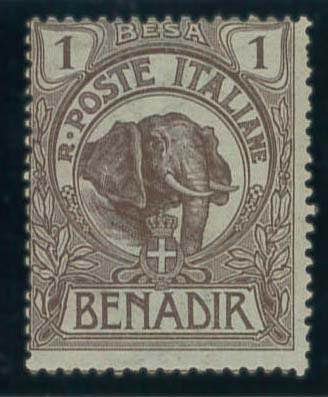 Elefante, 1 b. bruno n. 1 fresco ... 