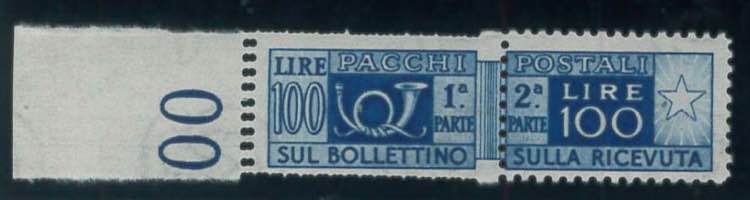 Pacchi Postali 100 lire con doppia ... 