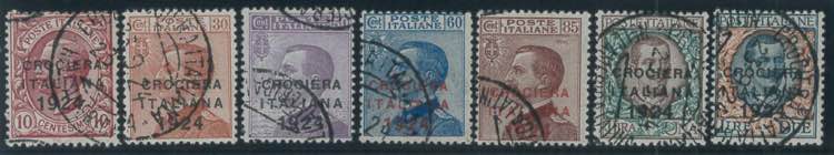 Crociera Italiana 1924, serie cpl. ... 