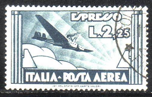 Aeroespresso 2,25 lire P.A. n. 44 ... 