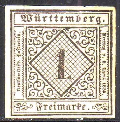 WURTTEMBERG - 1 m. camoscio n. 1 ... 