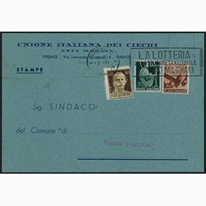 13.6.1946 - Stampato da Firenze per Norma ... 