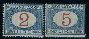 2 e 5 lire, serie cpl. n. 29/30. (560)