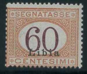Segnatasse 60 c. cifre brune n. 11. (650)
