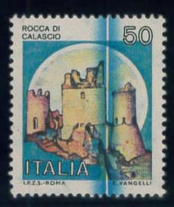 Castelli 50 c. n. 1508 con forte Taglio ... 