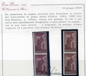 Campidoglio, lire 1.000 P.A. n. 145Ac, in ... 