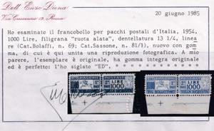 Cavallino, Pacchi Postali n. 81/I, ottima ... 