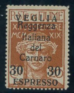 Espresso 30 su 20 c. ocra n. 1. (1575)