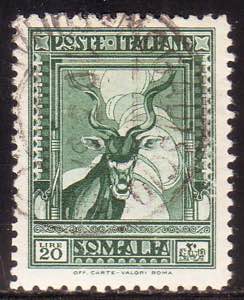 Antilope, 20 lire dent. 12 n. 183. (350)