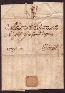 BIENTINA - Lettera dell11.3.1731 per ... 