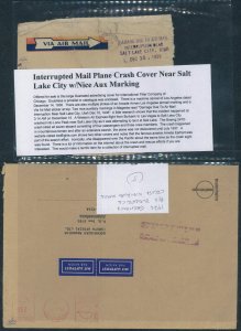 CRASH MAIL - 1928/1974 - Inusuale ... 
