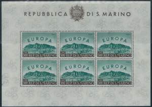 Europa Cept 1961, B.F. n. 23. (280)