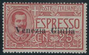 Espresso 25 c. sovr. n. 1. (625)