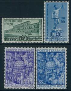 Unesco e Anno Santo, serie cpl. n. 618/21. ... 