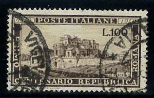 Romanana, 100 lire bruno n. 600. (160)