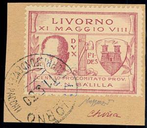 Visita di Mussolini a Livorno, 20 c. n. 1 su ... 