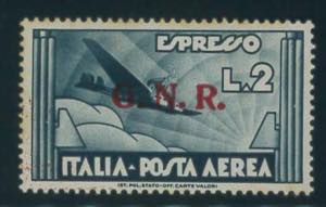 Aeroespresso 2 lire ardesia n. 125/II, con ... 