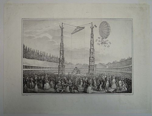 1838, Bologna - litografia del ... 