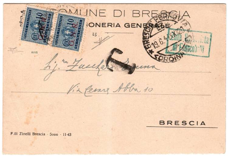 G.N.R. SERVIZI - Cart. da Brescia ... 