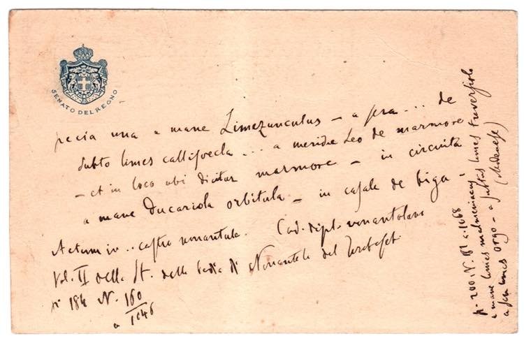 CARTOLINE DI SERVIZIO - S 14/20, ... 
