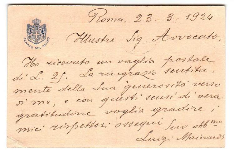 CARTOLINE DI SERVIZIO - S 17B, 30 ... 