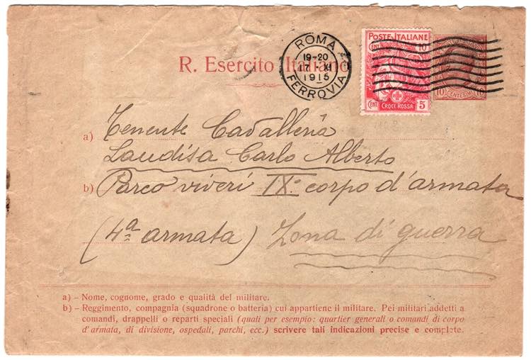 BUSTE POSTALI - BU 1, 10 c. da ... 