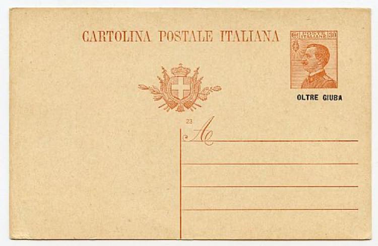 LIBIA - C 1, 30 c. Michetti. Lieve ... 