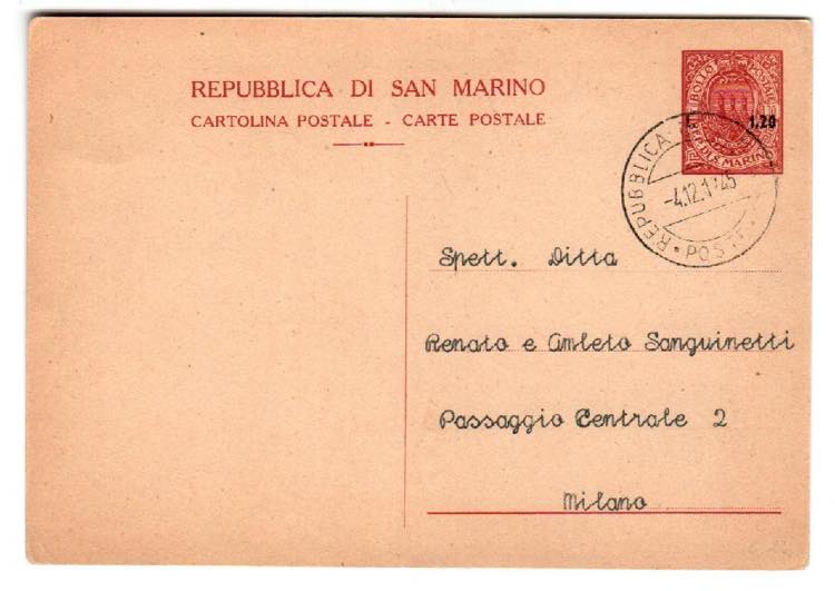 REPUBBLICA DI SAN MARINO - C 21, ... 