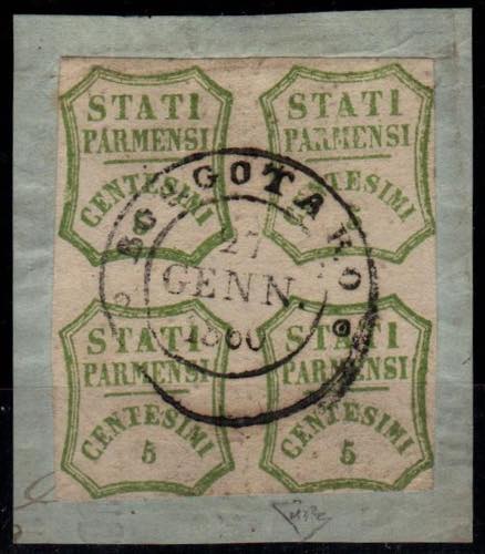 PARMA - Governo Provvisorio 5 c. ... 